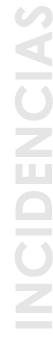 incidencias